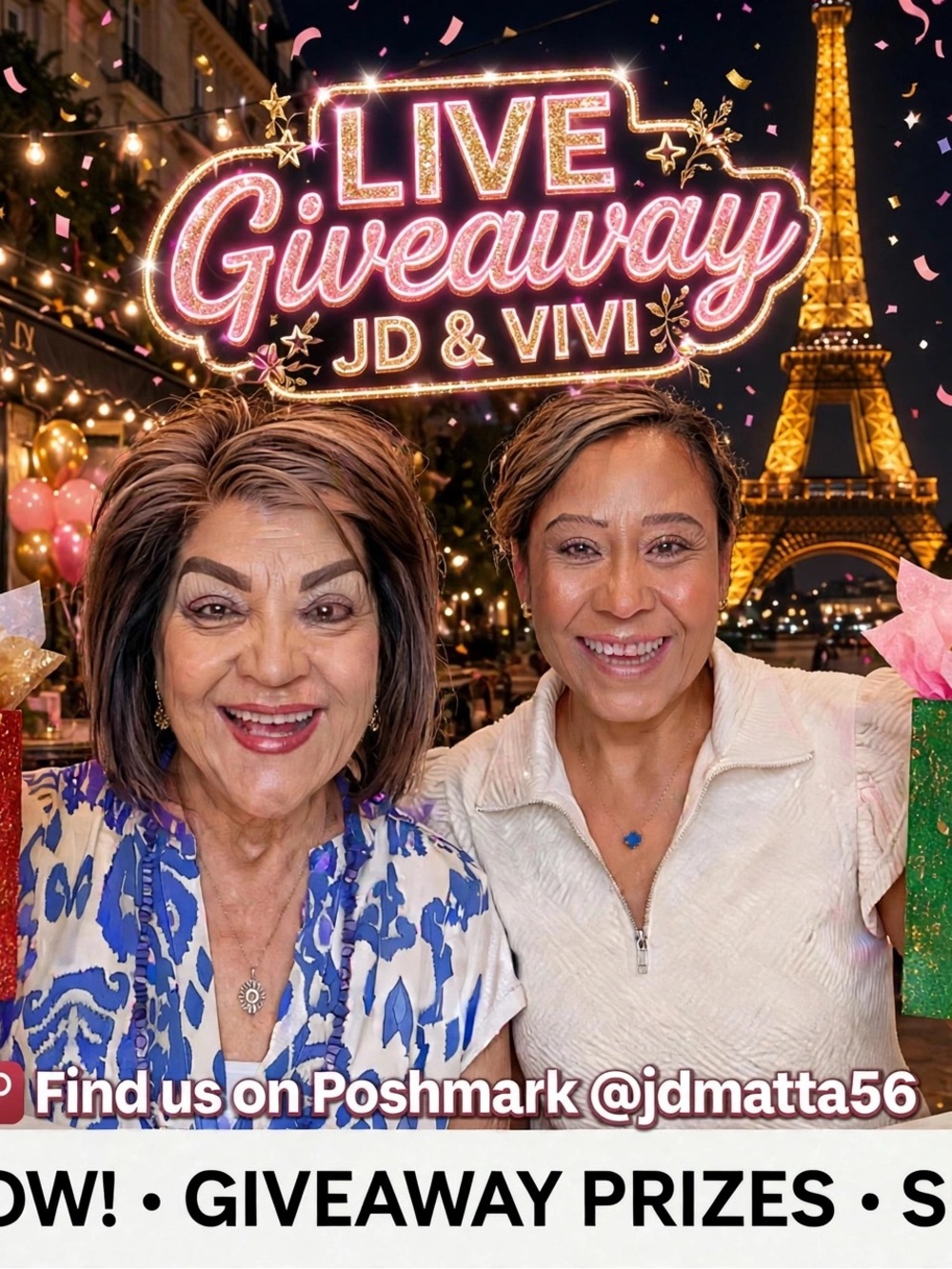 Paris Express Train Live Giveaway Flyer, 9-27-26